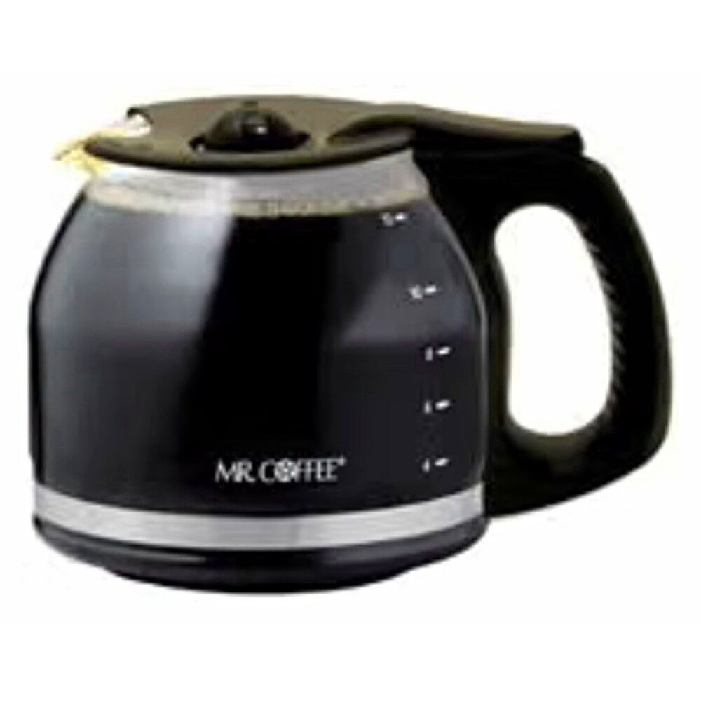 Mr. Coffee PD12 10-12 Cup Glass Replacement Decanter Carafe Dishwasher Safe